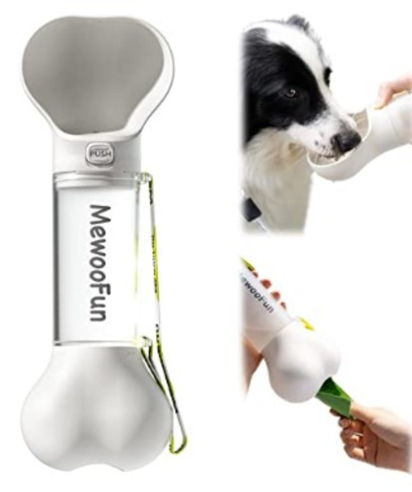 MewooFun - 2 in 1 Portable Water Bottle