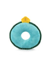 Linktuff Cute Dino Donuts Squeaky Dog Toys