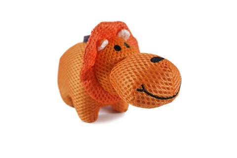 Mini Lion Squeaky Dog Toy