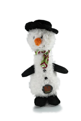 Fuzzy Snowman Xmas Dog Toy