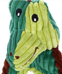 Tug and Cud Gator Squeaky Dog Toy