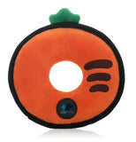 Linktuff Cute Carrot Donuts Squeaky Dog Toy