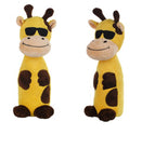 Bottle Giraffe Squeaky Dog Toys