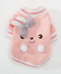 Cute Pink Bunny Carton Sweater/ Dog Clothes for Small Dog/Cat