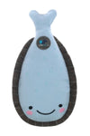 Deep Sea Blue Whale Squeaky Dog toys