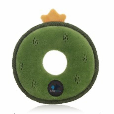 Linktuff Cute Cactus Donuts Squeaky Dog Toy